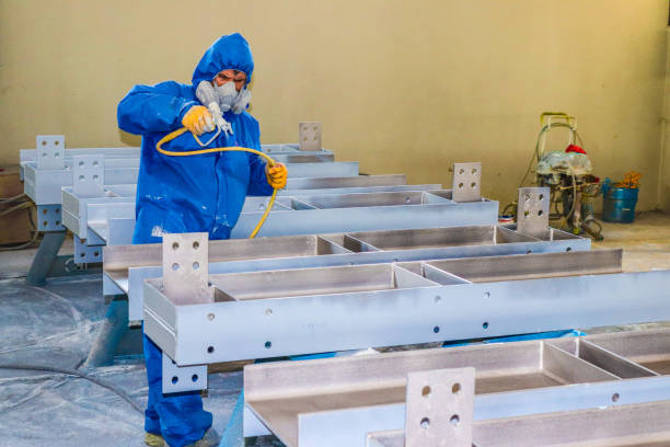 Heavy-duty industrial equipment coating